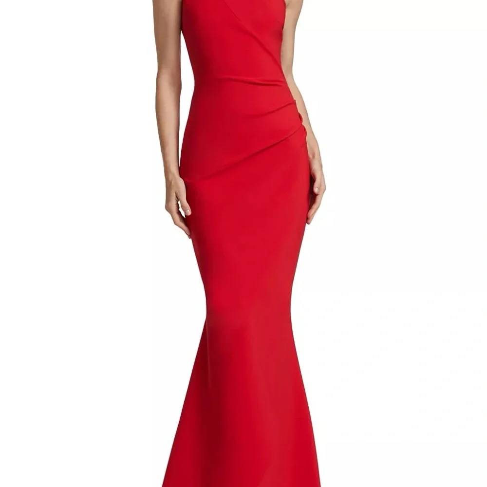 Women’s one shoulder gown - Picture 3 of 9